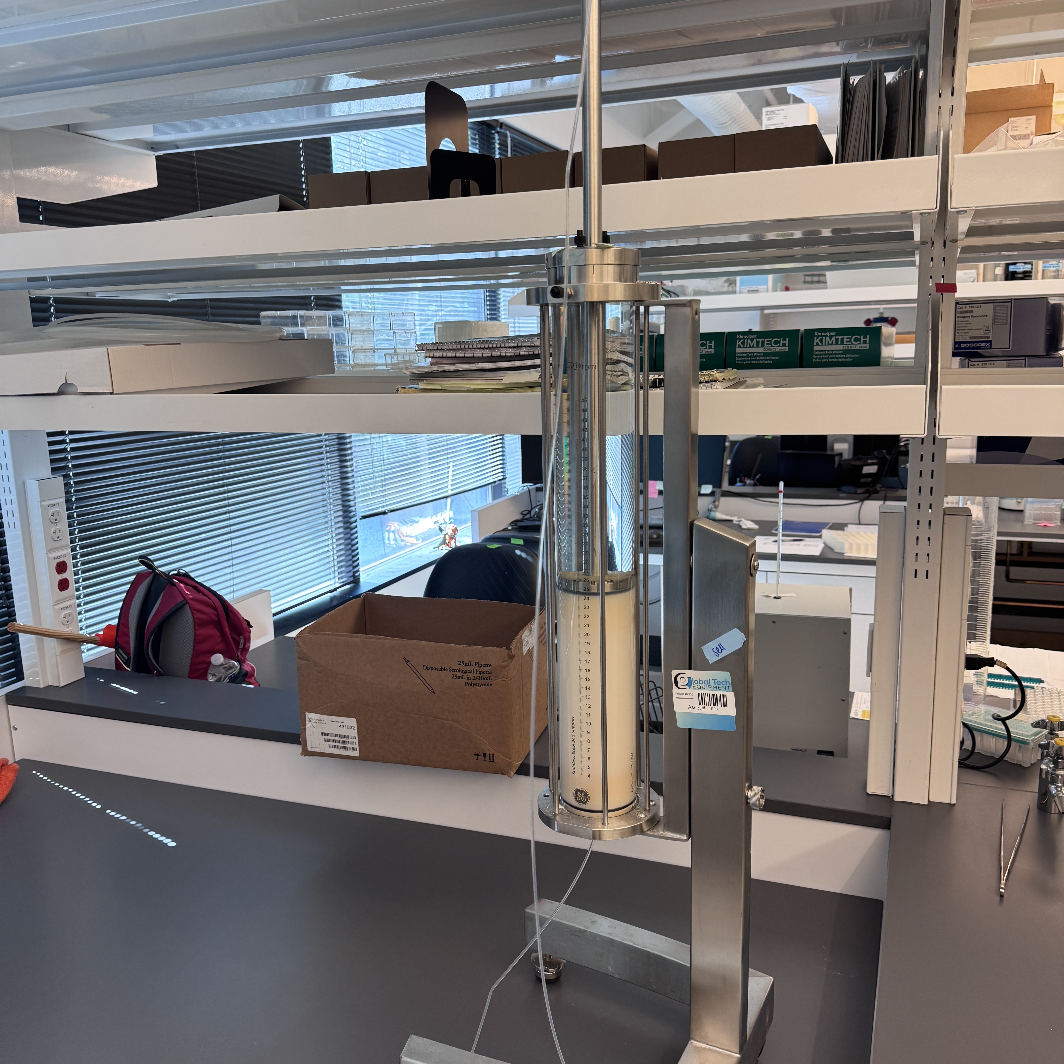 GE Axichrom 70/300 色谱柱（配不锈钢支架）